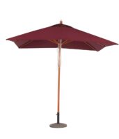 Wooden Umbrella (Maroon)