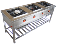 Three Burner Range